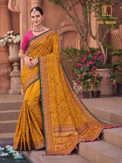 6206 COLOUR’S BY MN SAREE SOFT SILK SAREE MANUFCATURER IN INDIA